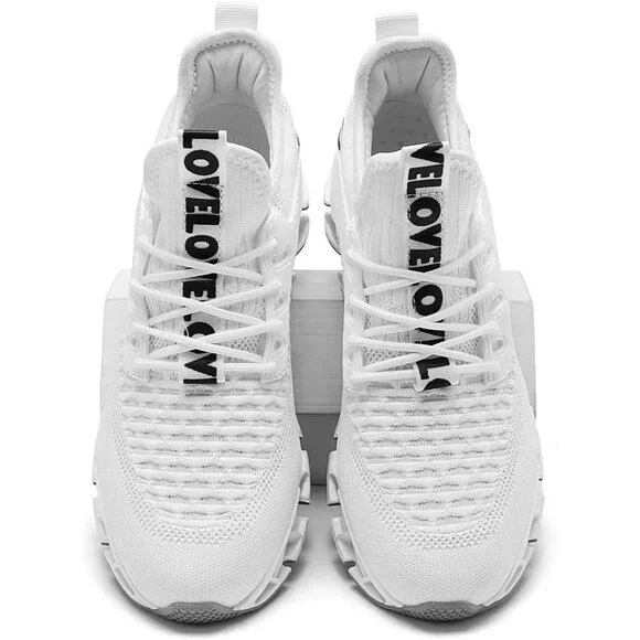 Women's White Running Walking Blade Sport  Tennis Athletic Sneakers Shoes - Picture 8 of 8